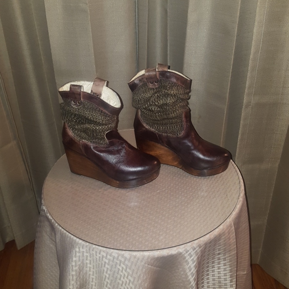 Bed Stu Handcrafted Leather Slouch Sweater Boot